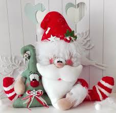 Xxl Weihnachtsmann Mit Susser Tanne Weihnachten Tilda Art Advent Landhaus Mobel Amp Wohnen Dekorati Weihnachten Weihnachtsbasteln Weihnachtsdekoration