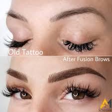 Permanent Makeup Correction What To Do About A Bad Eyebrow Tattoo Eyebrow tattoos are a form of light tattooing where a digital tool/machine is used to make hair stroke tattoo lines to implant pigment under your skin. permanent makeup correction what to do