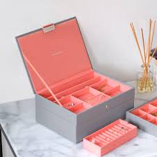 stackers classic jewellery box homeorganisation jewelleryorganiser storageideas travel jewelry box crystal jewelry box jewellery boxes