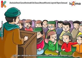Ilustrasi Seri Belajar Islam Sejak Usia Dini Mengenal Islam Agamaku Pahala Shalat Jumat Akan Sia Sia Jika Menegur Seseorang Saat Buku Anak Membaca Buku Agama