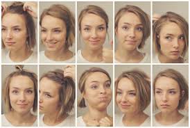 An unexpected take on the bob haircut is an updo look. Cute Ways To Style Short Hair Hair Style