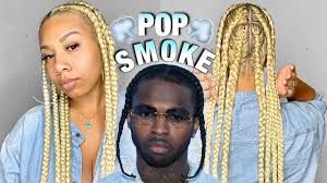 Pop smoke got smoked like that. How To Pop Smoke Inspired Briads 613 Braids Kdiani Quarantinebaddie Youtube