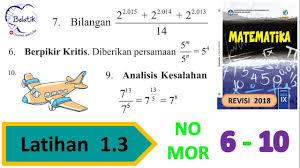 Feb 05, 2021 · soal dan jawaban latihan 5.2 kerucut matematika kelas 9 ~ m4thguru.info. Latihan 1 2 Nomor 1 2 3 4 5 6 Kelas 9 Smp Mts Perkalian Pada Perpangkatan Paket Mtk Bse Revisi 2018 By Belatik