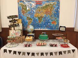 A travel theme may be the best choice for you if you are big travelling lovers. Travel Themed Party Travel Party Theme International Party Theme Travel Birthday Party Theme