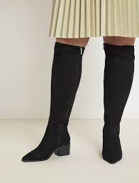Searching for wide calf boots can be incredibly frustrating. Plus Size Thigh High Wide Calf Boots Ready To Stare
