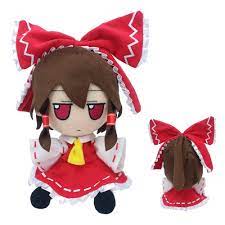 Amazon.com: KILA MILA Anime Figure Reimu Doll Plush Stuffed Toy Kawaii  Plushies Cosplay Gift : Toys & Games