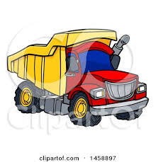 Clipart Of A Cartoon Dump Truck Royalty Free Vector Illustration By Atstockillustration 1458897 Vector car / vector cartoon. clipart of a cartoon dump truck