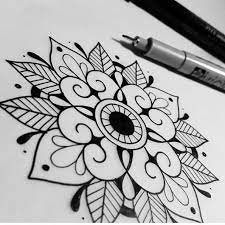 Instagram Photo By Jade Aug 5 2015 At 4 33pm Utc Pintura Faca Voce Mesmo Desenho De Mandala Tatuagens