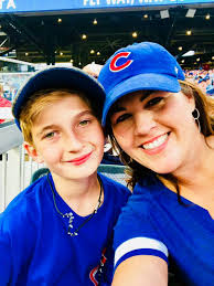 Saturday wasn't Cindy Crawford's first trip to Wrigley Field
