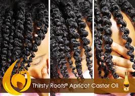 The key to maintaining textured hair, is to keep it moisturized, because our thirsty roots, live for moisture. Apricot Castor Oil Thirsty Roots Store