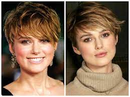 The hair is cut in an upturned 'v' on the side of the face for a cool asymmetrical look. The Best Hairstyles For High Cheekbones Hair World Magazine Cool Hairstyles Hairstyle Hair Magazine