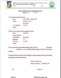 Surat keterangan aktif mengajar sd 15 wakorsel paud tunas jaya contoh guru masih tk. Contoh Format Surat Keterangan Aktif Mengajar Tk Kb Secercah Ilmu