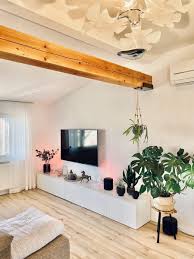 Wohnzimmer Weiss Wildeiche Living Room Ikea Besta Wohnzimmer Weiss Einrichten Und Wohnen Dachschrage