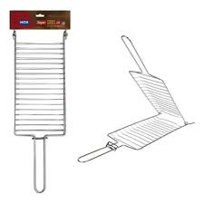 GRELHA DUPLA SUPER GRILL 01 MOR  - 56CM X 17CM