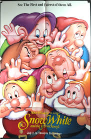 71959 snow white and the seven dwarfs movie wall print poster uk. Snow White And The Seven Dwarfs Original 1993 Re Release Dwarfs Style Walt Disney Movie Poster Original Vintage Movie Posters