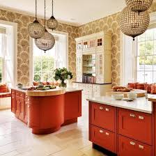 Burnt orange kitchen black granite countertops glass tile. 27 Cheerful Orange Kitchen Decor Ideas Digsdigs