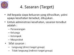 Keluarga penerima manfaat (kpm) program keluarga harapan (pkh) ternyata banyak yang tidak tepat sasaran. Sesi 5 Administrasi Dan Kebijakan Kesehatan Ppt Download
