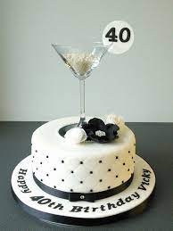 Making your own birthday cake has never been easier thanks to our collection of simple, yet impressive birthday cake recipes. 26 Creative Photo Of Cake For 40th Birthday Woman 40th Birthday Cakes 40th Birthday Cake For Women Birthday Cakes For Women
