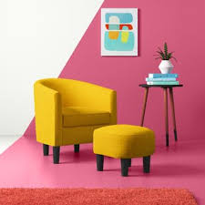Polyurethane you can use the footstool together with poäng armchair to sit in an even more comfortable and relaxed position.10 year guarantee. Pink Chair And Ottoman Wayfair