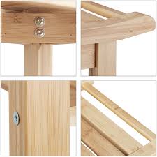 Auch metall hält der erhöhten luftfeuchtigkeit mühelos stand. Badezimmer Bank Bambus Sitzbank Bad Ablage Badhocker Holz Hxbxt 45 X 66 X 40 Cm Badezimmermobel Natur 6100209496744