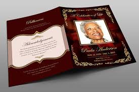 Create from blank project select your desired project size searching for a royal diamond funeral program template that is easy to print and that has a. Gold Royal Rose Funeral Program Template Funeral Programs Funeral Program Template Program Template