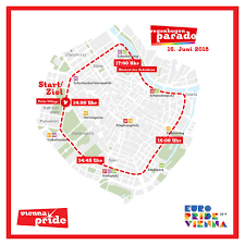 Mal die regenbogenparade über die ringstraße in wien ziehen. Here You Will Find The Route Of Europride Vienna 2019 Facebook