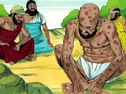 FreeBibleimages :: The suffering of Job :: Job's friends ...