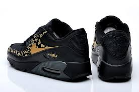 Nike Air Max 90 Mens Leopard Print Black Gold Nike Air Max Nike Air Max Black Nike Air Max 90 Mens