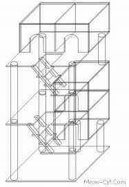 6 Free Plans For Cat Tree Meow Cat Com Arvore Para Gato Gatil Ideias