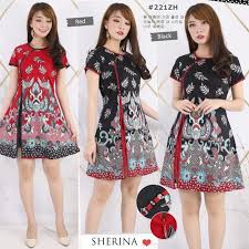 Model baju kodok wanita adalah salah satu motif kenangan atau peninggalan trend baju jaman. Jual Evercloth Sherina Dress Batik Wanita Online April 2021 Blibli