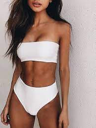 Hugedomains Com Bandeau Swimsuit Bikini Bandeau Swimwear Bandeau Swimsuit