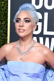 Pls like/share/reblog if you save/use ! Lady Gaga S Blue Hair At The Golden Globes Is There A Deeper Meaning Behind Lady Gaga S Blue Hair At The Golden Globes Popsugar Beauty Photo 5