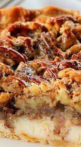 Pecan Cream Cheese Pie This Pie Recipe Looks So Good Cream Cheese And Pecan Pie All In One Yes Please What A Delic Delicious Pies Dessert Recipes Desserts