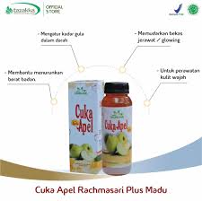 Check spelling or type a new query. Jual Sari Cuka Apel Murni Plus Madu Merk Rachma Sari Herbal Tazakka