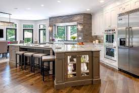 Traditional Gray And White Kitchen In Cheshire Ct The Kitchen Company Transitional Kitchen Design Gray And White Kitchen Kitchen Renovation Design