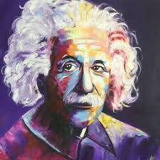 Einstein von Art Eva Kessler at artists24.net