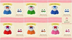 I Finally Got Sisters To Open The Store Here Are Sailor Moon Team Designs In Case Someone Wanted I Animal Crossing New Animal Crossing Animal Crossing Game