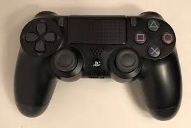 Partially Broken Original Black Sony Dualshock 4 Controller Ps4 Playstation 4 Video Games Consoles Video Game A Dualshock Ps4 Black Video Game Accessories