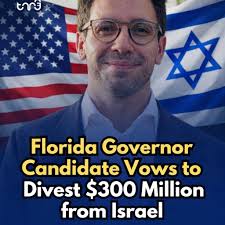 Candidate for governor of Florida, is trying to have it both ways. He  claims Americans have an absolute constitutional right to criticize  Israel—calling it “protected speech”—while simultaneously making Israel the  centerpiece of