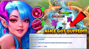 FINALLY REVAMPED ALICE GOT BUFF!! NEW EFFECT PASSIVE & FIRST SKILL CD!! 🔥 