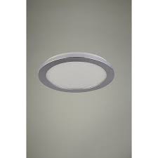 Solid ceiling rose light fitting plate bracket hook chandelier fabric uk seller. Crystal Effect Led Flush Ceiling Light Home George At Asda