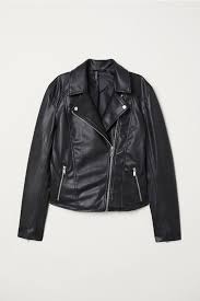 Biker Jacket Black Ladies H M Us Best Leather Jackets Leather Jacket Outfits Leather Jacket