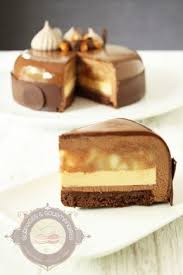 Entremets Chocolat Poire Cacahuete11 Poire Au Chocolat Gateau Poire Caramel Gateau Au Poire