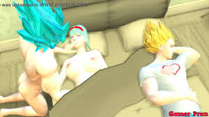 Dragon Ball Porn Hentai Goku Fucks Bulma Next to Vegeta as a Hot Wife and  Cheating on her Husband Cuckold NTR