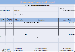 This is very simple but very important and useful document for small as well medium scale businesses. Cash Payment Voucher In Ms Excel Payment Voucher Excel Voucher