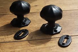 Enjoy the shade of the summer canopies on a restored bench or enjoy lunchtime snacks at a wrought iron garden table. Octagonal Wrought Iron Door Knobs British Ironmongery