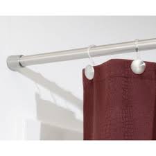 Use An Extra Long Tension Rod To Close Off A Room Or Hang Curtains Without Drilling User Wrote This Extr Tension Rod Long Shower Curtains Shower Curtain Rods