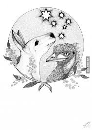 Australian Coat Of Arms Black And White Inspired By Australian Coat Of Arms Hope You Like It Australian Coat Of Arms Coat Of Arms Arms