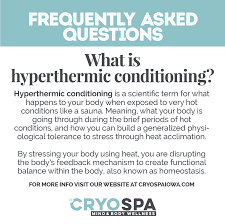 What Is Hyperthermic Conditioning In 2020 Conditioner Chronic Fatigue Syndrome Infrared Sauna