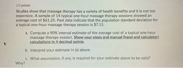 We did not find results for: Solved 12 Points Studies Show That Massage Therapy Has Chegg Com